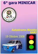 locandina binetto minicar